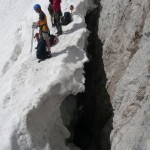 Die Gletscherspalte Die Gletscherspalte