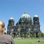 Chillen vorm Berliner Dom